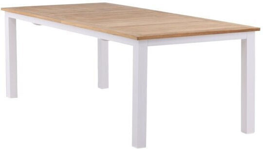 Dallas Table 100x75 Open Wood Shade Colour White Dallas Table 100x75 Open Wood Shade Colour White
