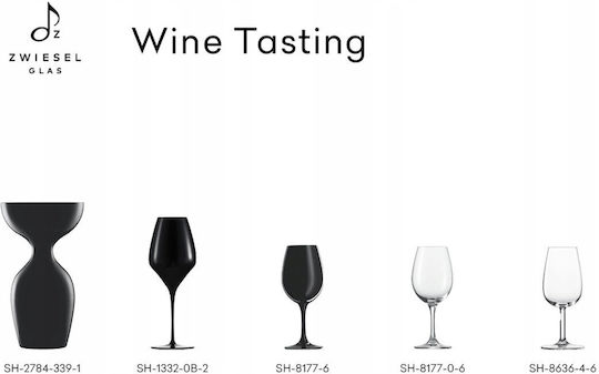 Schott Zwiesel Set of Glasses Water made of Glass Stemmed 227ml 6pcs