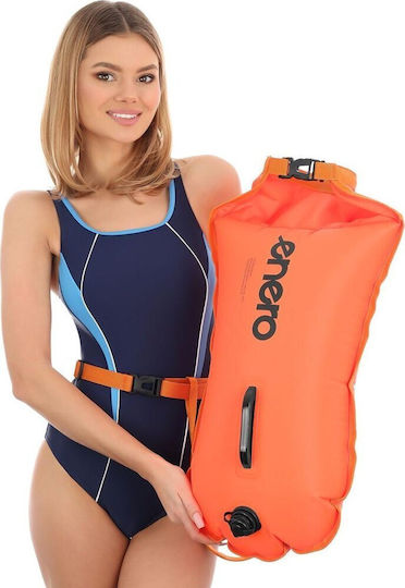 Enero Aufblasbare Boje Rettungsbrett Sicherheitsflosse Trockene Tasche 2in1 Enero 72x36cm
