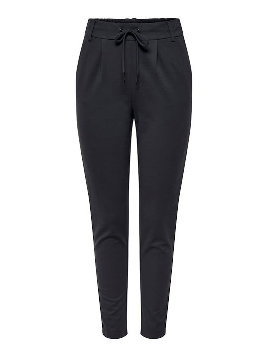 Damen Chino Hose in Karotten Passform Blue Graphite