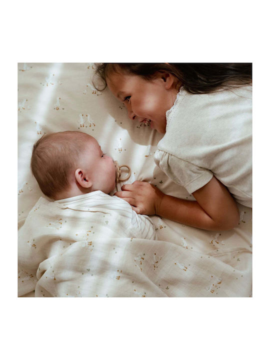 Little Dutch Blanket Cot Beige 110x140cm
