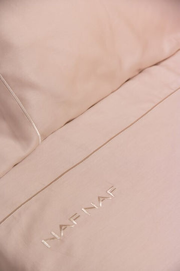 Naf Naf Sheet Sets King Size 270x280cm. Unique Beige 4pcs
