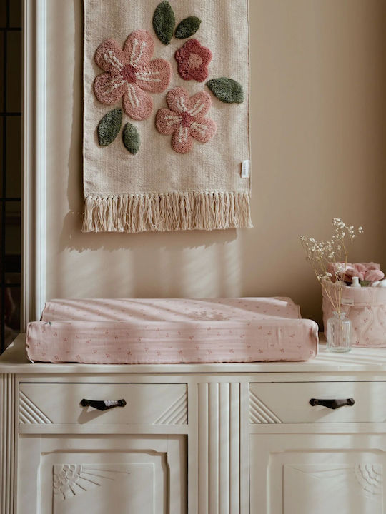 Little Dutch Pure Changing Pad Cover Made of Pure Blossom Fabric 70x50cm