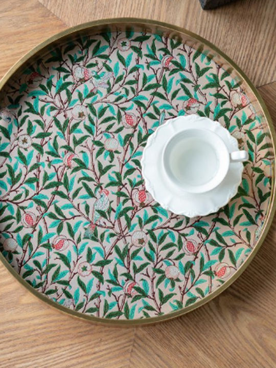 Artekko Round Serving Tray 40x40x4cm B8659 2pcs