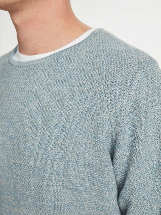 Lamp Long Sleeve Sweater Blue Mirage
