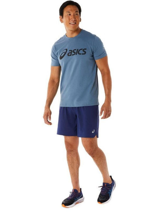 Athletic Short Sleeve T-shirt Blue