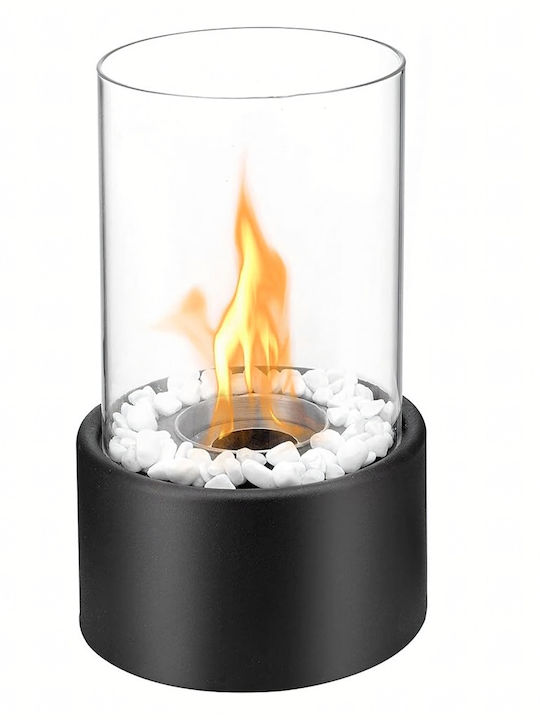 Focar Interior din metal Negru 28x16x10cm