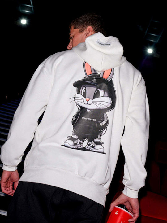 Hanorac Cu Glugă Bărbați Tony Couper-h26/13-ecru Bunny Maneci Lungi