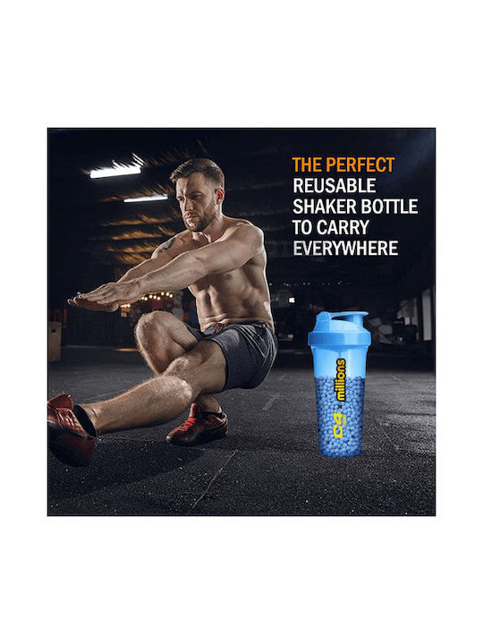 Cellucor Plastic Protein Shaker 800ml Blue