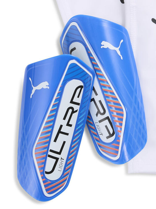 PUMA Ultra Light Sleeve Adults Soccer Shin Protectors Blue 30989-04