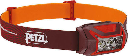 Petzl Lumină de lucru și de sit, cu baterie Lanternă Frontală LED cu Luminozitate Maximă 625lm Roșu