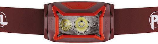 Petzl Lumină de lucru și de sit, cu baterie Lanternă Frontală LED cu Luminozitate Maximă 625lm Roșu