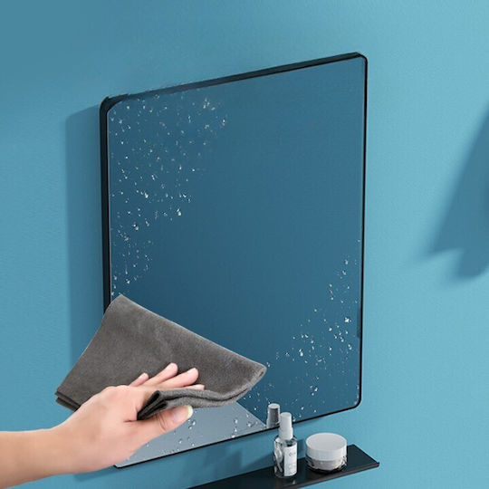Flippy Magic Microfiber Cloth Glass Cleaning Lint-free Absorbent 20x30 Cm Gray