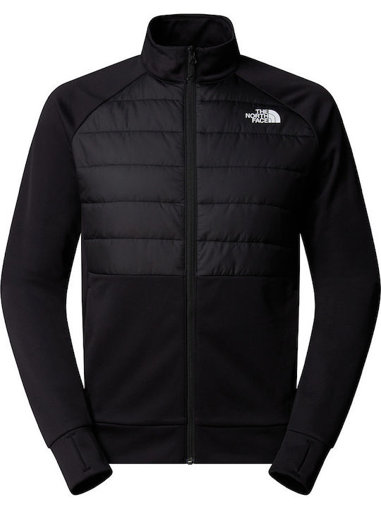Hybrid Full Zip Jacket Tnf Black