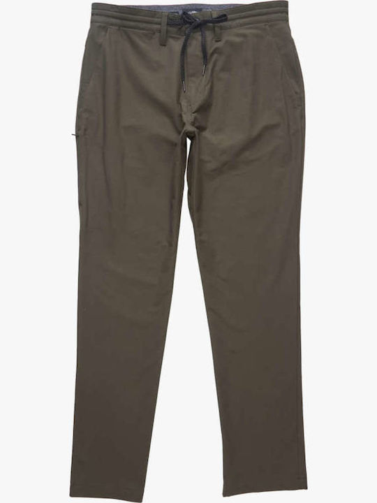 Surftrek Plus Herrenhosen Chinos Regulär Passform Grün