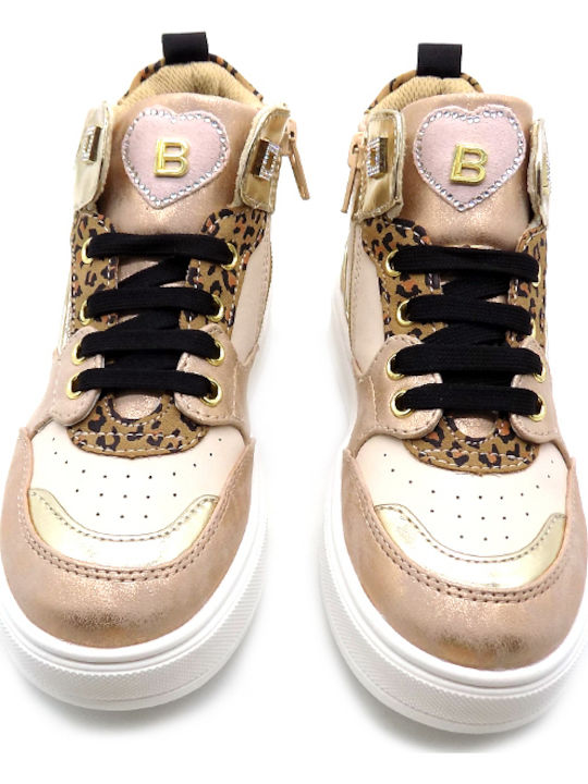 Kids Sneakers High Pink
