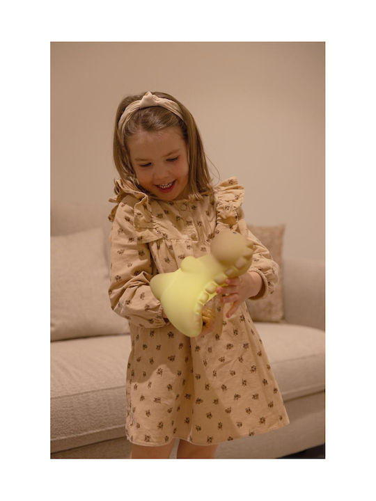 AP Lumini LED Lampă decorativă pentru copii Atingere Bej 20εκ.