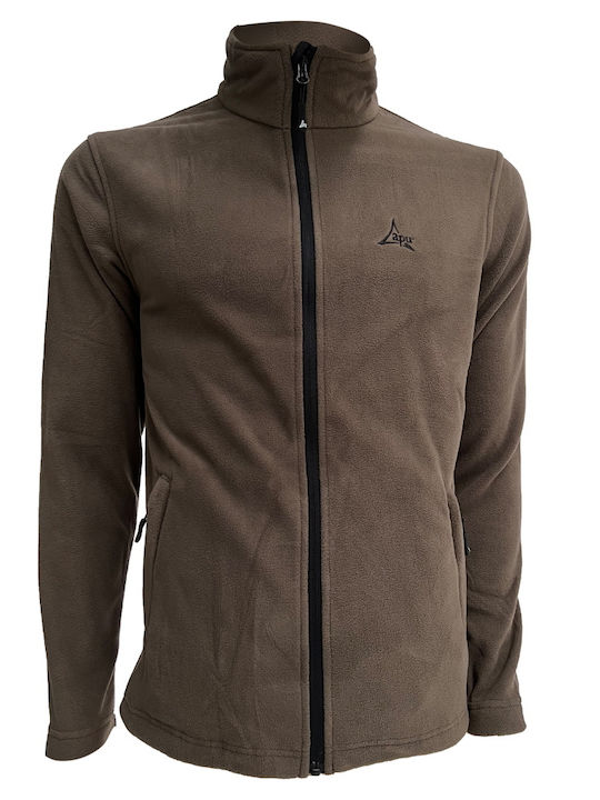Apu Eiger Hunting Cardigan Fleece Khaki