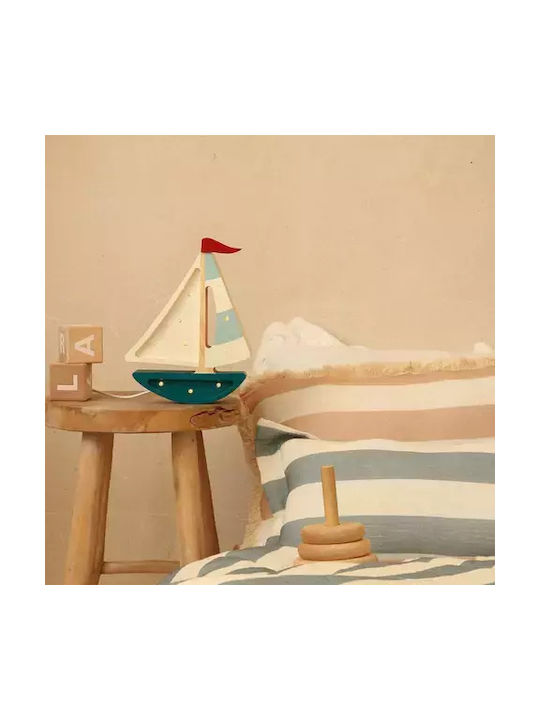 Light Sailboat Blue