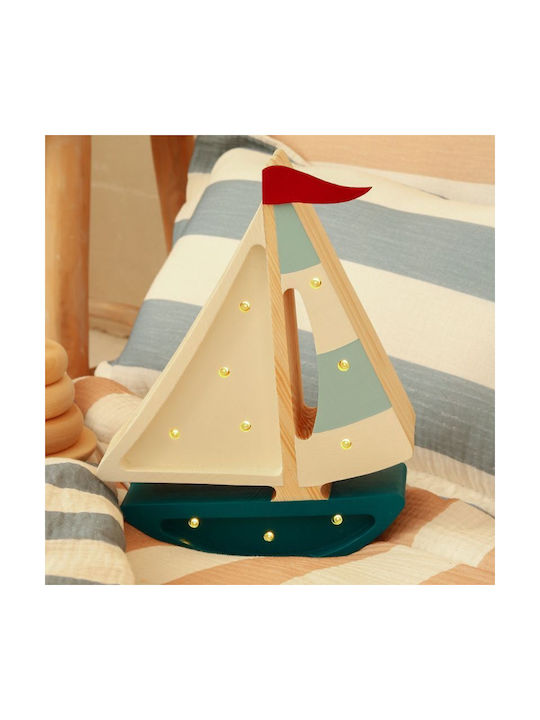 Licht Segelboot Blau