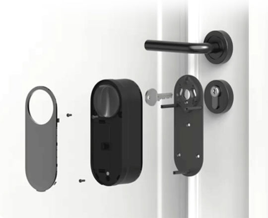 Aqara U200 Încuietoare Electronică Retrofit Cu Conectivitate Bluetooth Argintie