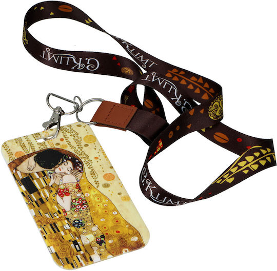 Card ID Holder G Klimt Kiss Carmani