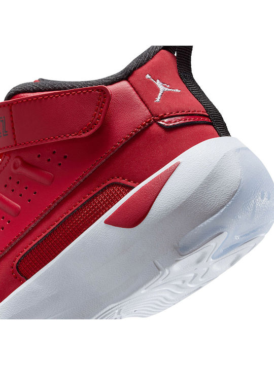 Max Aura Kids Sneakers with Scratch Red