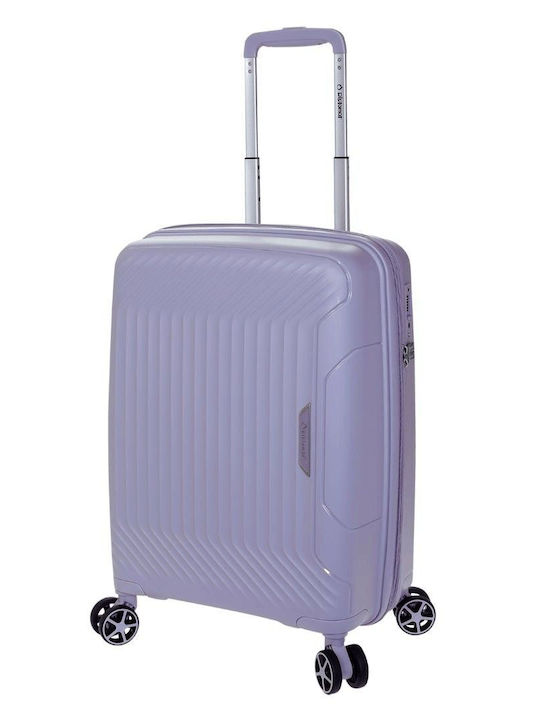 Diplomat The New York Collection Suitcases Hard Lila with 4 Wheels Set 3 pcs