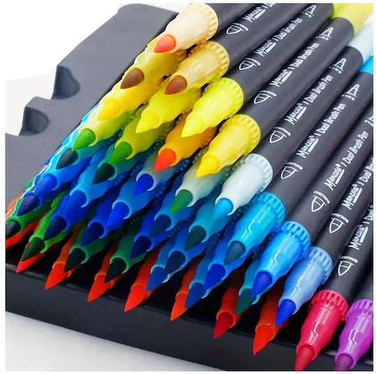 Drawing Markers Thin Double Tip Set 100pcs