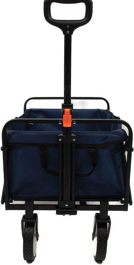 Master Cărucior de transport Pliabil pentru o Încărcătură cu Greutate de până la 100kg în Culorea Albastru