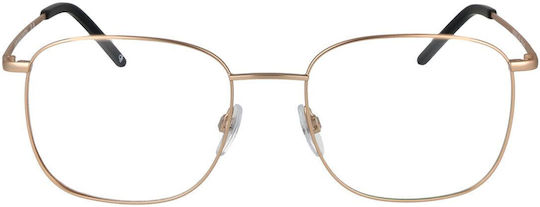 Benetton Metal Prescription Eyeglass Frames Gold BEO3028 400