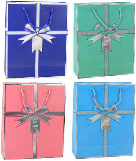 Lean Toys Geantă pentru Cadou Multicoloră 32x12x26cm.