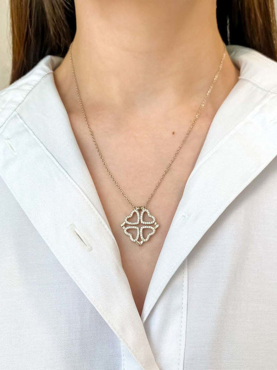 Sorelly Necklace with design Heart from Silver