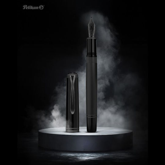 Pelikan Souveran M805 Πένα Γραφής Μαύρη με Μαύρο Μελάνι