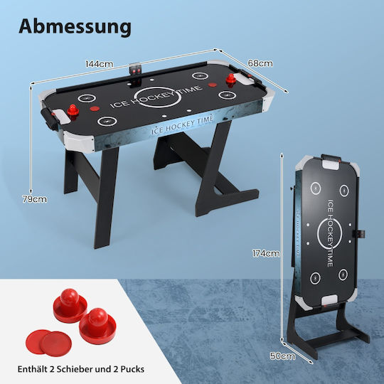 Costway Wooden Foldable Air Hockey Table