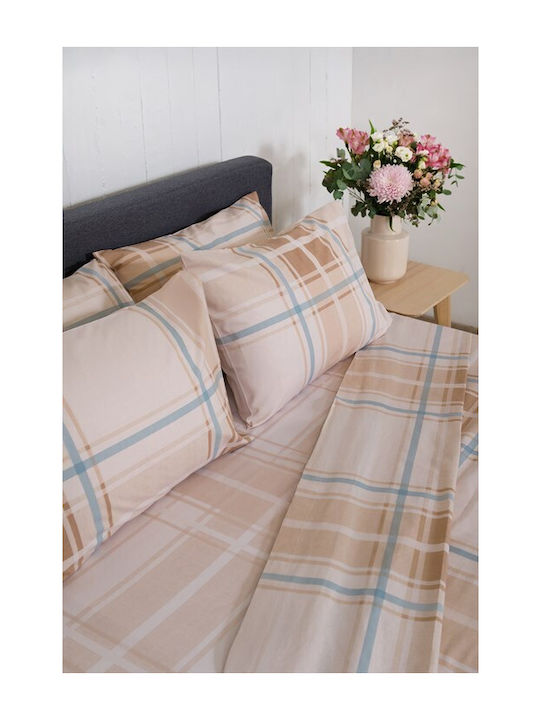 Naf Naf Sheet Sets Queen 240x270cm. Summit Beige 4pcs