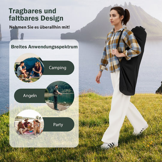 Costway Stühlchen Strand Khaki
