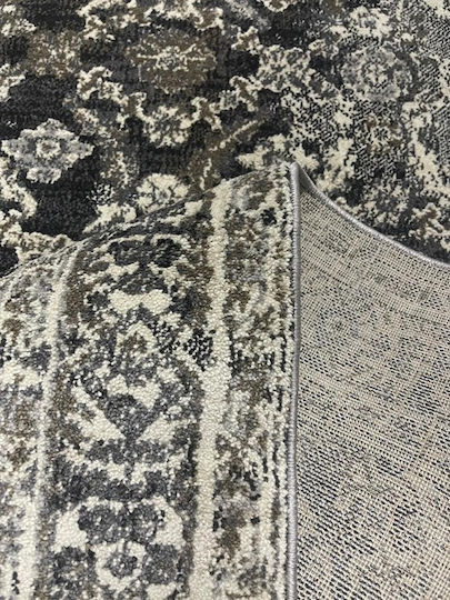 Frieze Rug Rectangular Antrasit