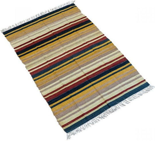 Kipper Teppich Rechteckig Synthetisch,Polyester/Cotton/Leather Color Mix 12τμχ