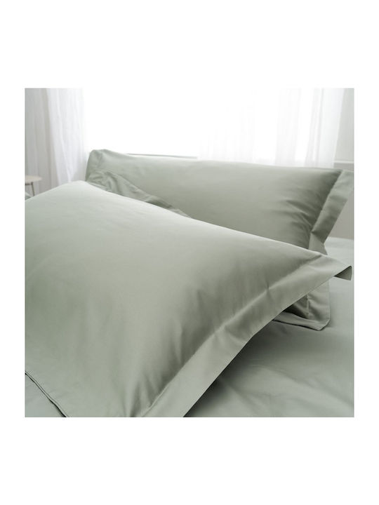 Vesta Home Sheet Super-Double with Elastic 160x200+40cm. Athena Olive