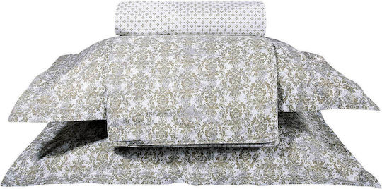 Greenwich Polo Club Essential 2368 Essential 2368 Σετ King Size 4τμχ 260x280εκ. Olive Green