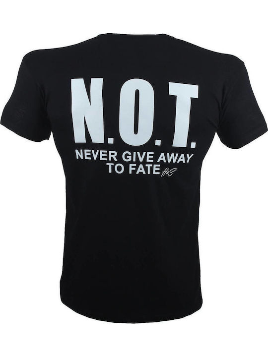 T-shirt Μαύρο