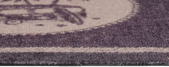 Sdim Sdim Fußmatte mit Rutschfestem Untergrund Grau 40x60cm Dicke 5mm