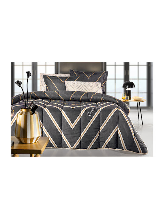 Guy Laroche Πάπλωμα Υπέρδιπλο 220x240εκ. Anthracite 530 GSM