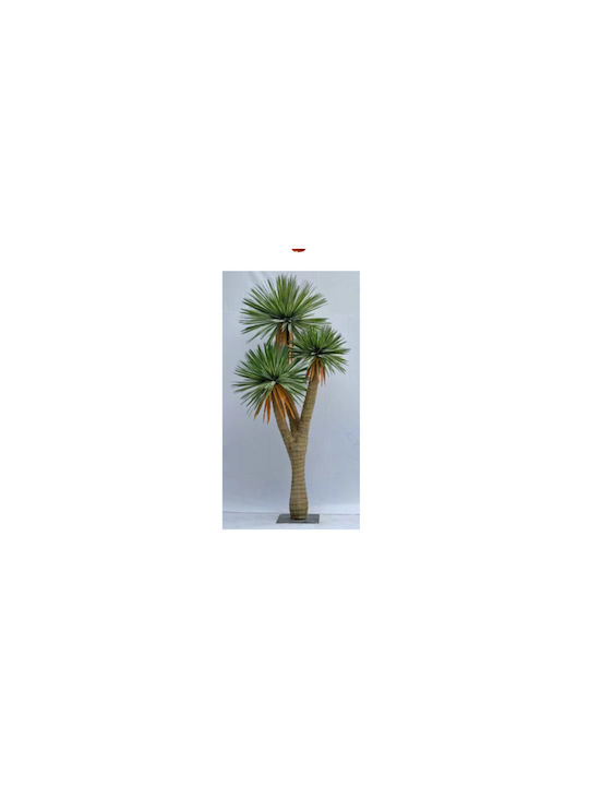 Yucca Mit Echter Textur 3 Spitzen Basis 260cm