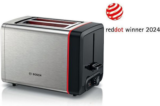 Bosch Prăjitor de pâine 2 sloturi 970W Inox