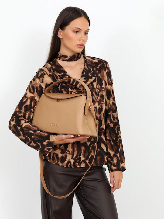 Γυναικεία Μπλούζα Animal Print Καφέ