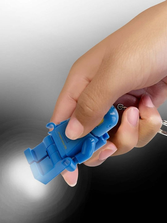 LEGO Μπρελόκ Μεταλλικό με Led Μπλε