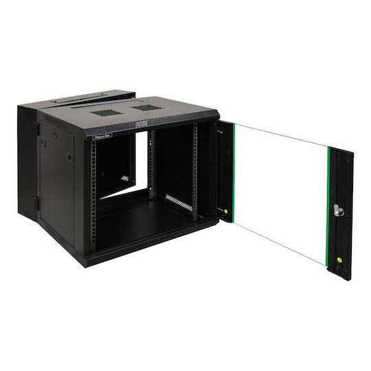 Power On Επιτοίχια Καμπίνα Rack 15U 60x60x76.9cm Γκρι 050180