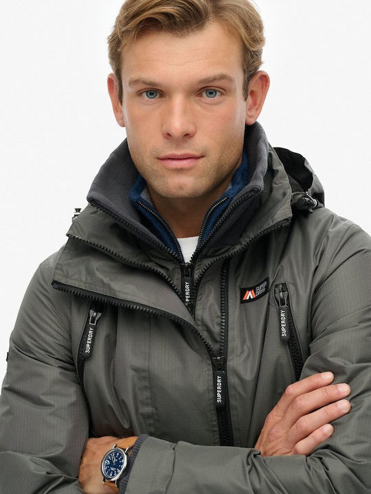 Mountain Jacket Windproof Dark Dull Charcoal